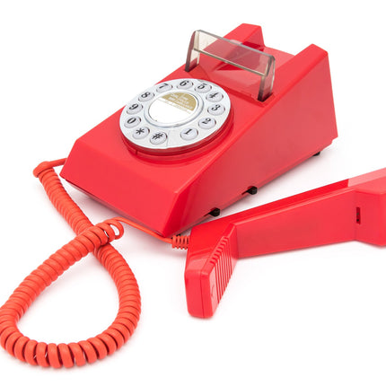 GPO Retro Trim Phone Push Button - Red