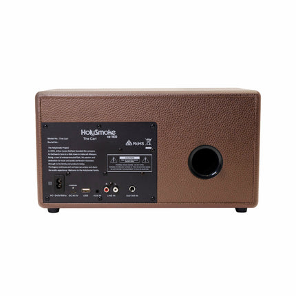 HolySmoke The Carl Retro Bluetooth Speaker - Brown