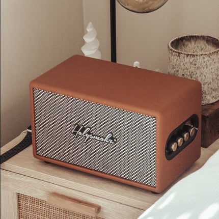 HolySmoke The Larry Retro Bluetooth Speaker - Brown