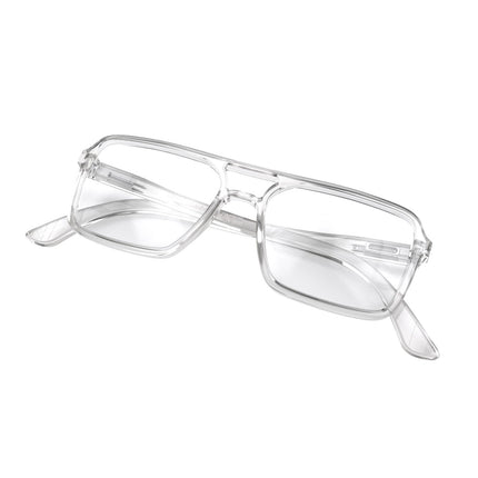 London Mole Spy Blue Blocker Glasses Transparent