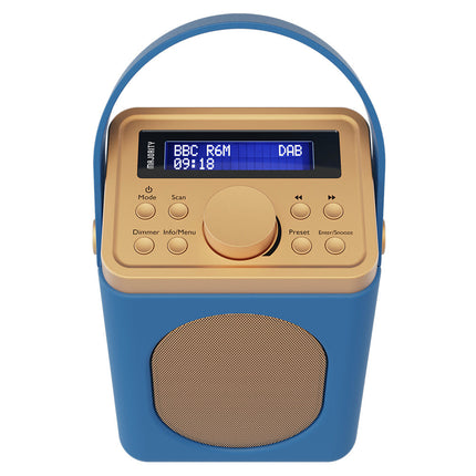 Majority Little Shelford Bluetooth & DAB Radio with Bluetooth-Midnight Blue