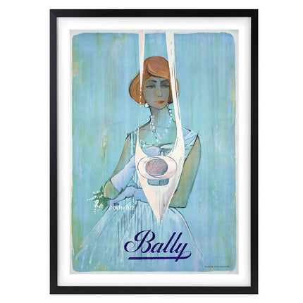 Wall Art's Bally Showbiz Large 105cm x 81cm Framed A1 Art Print