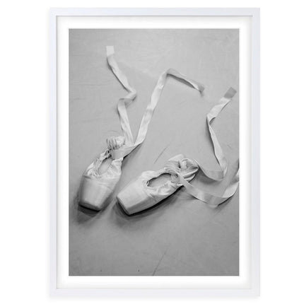 Wall Art's Ballet Slippers Large 105cm x 81cm Framed A1 Art Print
