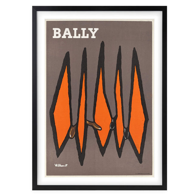 Wall Art's Bally 4 Large 105cm x 81cm Framed A1 Art Print
