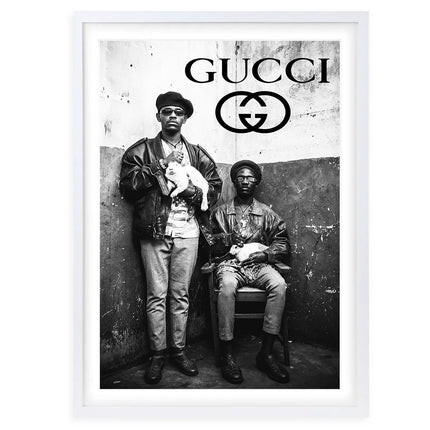 Wall Art's Gucci Men Framed A1 Art Print