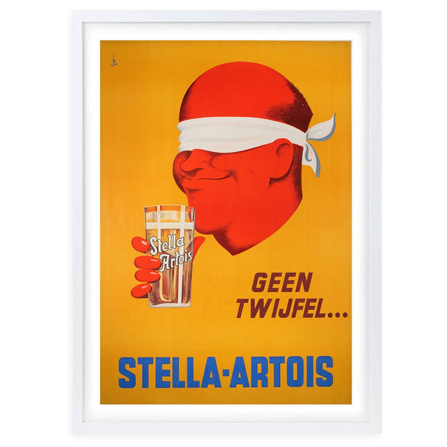 Wall Art's Stella Artois Large 105cm x 81cm Framed A1 Art Print