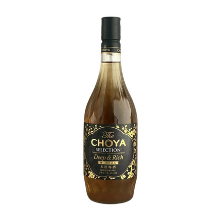 Choya Deep & Rich Umeshu 720ml x 6 Bottles