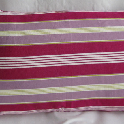 Coste Fuchsia 35x70cm Multicoloured Striped Cushion Cover