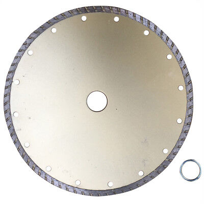 2x DiamondSaw Blade Cutting Disc 230mm 9" Circular  Dry Wet Turbo 2.6*7mm 25.4mm