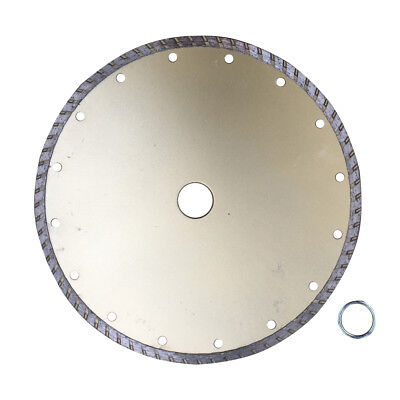 2x DiamondSaw Blade Cutting Disc 230mm 9" Circular  Dry Wet Turbo 2.6*7mm 25.4mm