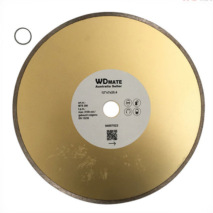 3x 300mm We Diamond Cutting Blade Saw 12" Segment  25.4/22.2mm 3.0*5.0mm Granite