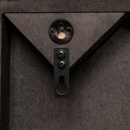 Decorative Deer 3D Wood Metal Wall Art Decor in Blue and Rusty Gold