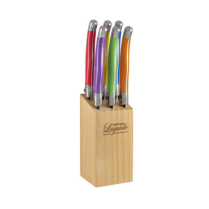 Steak Knife Block 7p Multicolour x 6sets