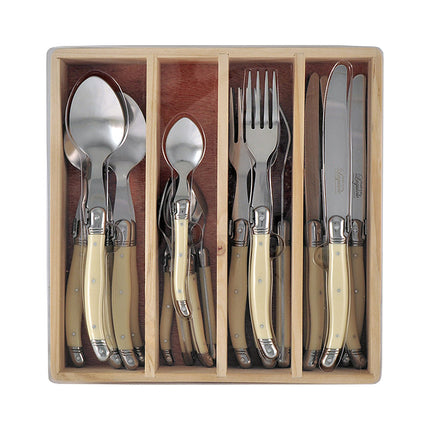 Cutlery Set 24 p Ivory x 6sets