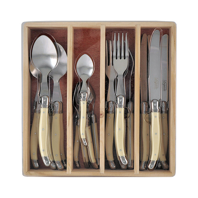 Cutlery Set 24 p Ivory x 6sets