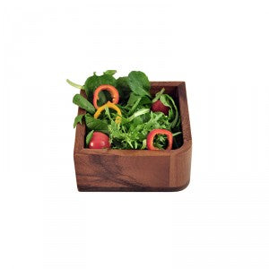 Acacia 6" Square Bowl