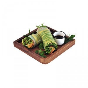 Acacia 8" Square Plate