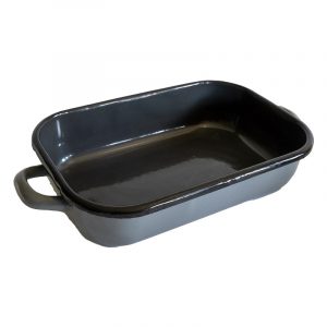 Enam Baking Dish Grey 26cm