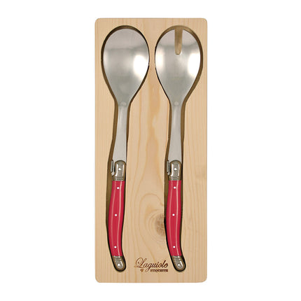 Salad Fork & Spoon Multicolour x 6sets
