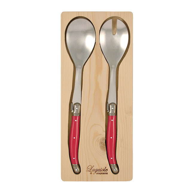 Salad Fork & Spoon Multicolour x 6sets