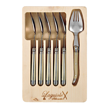 6p Spork Set Ivory x 6sets