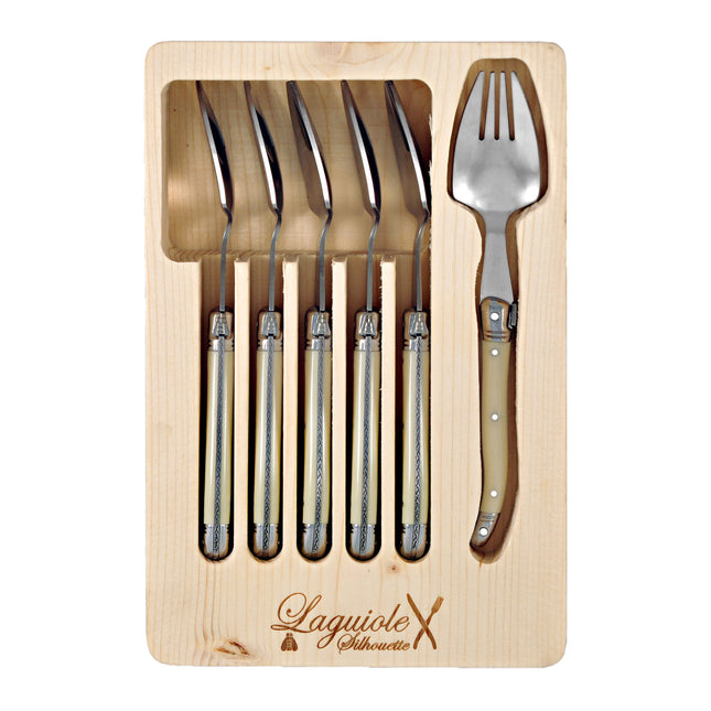 6p Spork Set Ivory x 6sets