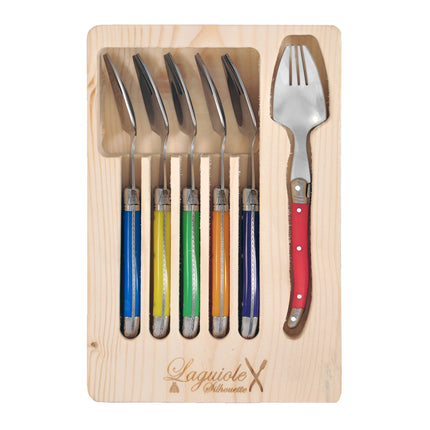6p Spork Set Multicolour x 6sets