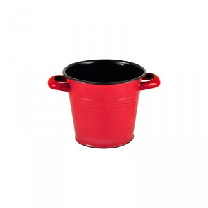 Enam 1LT Bucket w Handles Red