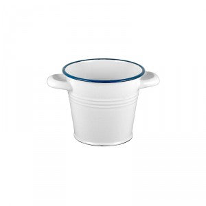 Enam 1LT Bucket w Handles Whit