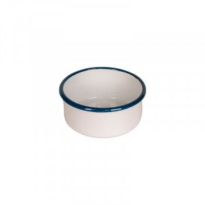 Enam Round Bowl 12 x 6cm WHT