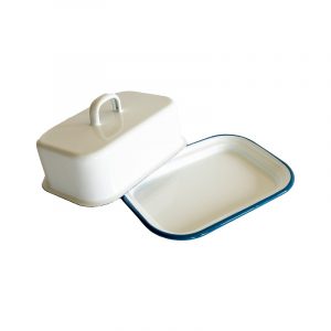 Enam Butter Dish w Lid 14cm