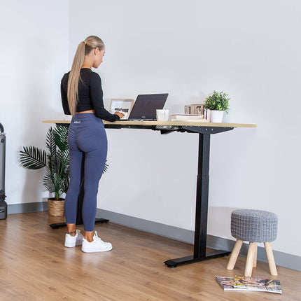 Lifespan Fitness ErgoDesk AUTO Series Automatic Standing Desk 1800mm in Oak