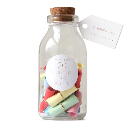 Thoughts in a Bottle 20 Reasons Why