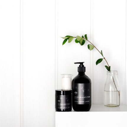 LUXURY SPA &amp; BATH FOAM - jasmine, rosewood &amp; geranium - 250ml