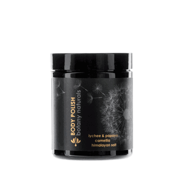 BODY POLISH - lychee &amp; papaya, camellia, himalayan salt - 200g
