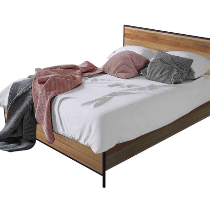 Mascot Bedframe Queen Size Oak