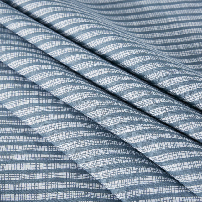 Nathan 100% cotton reversible quilt cover set-queen size