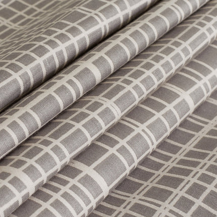 Oliver 100% cotton reversible quilt cover set-queen size