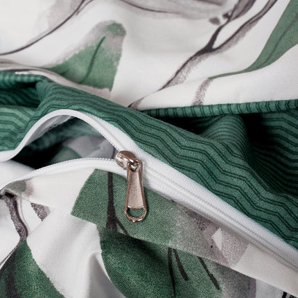 Sally microfiber reversible quilt cover set-queen size