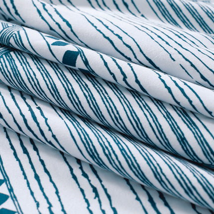 Jasper microfiber reversible quilt cover set-king size