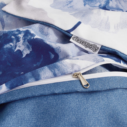 Kylie microfiber reversible quilt cover set-super king size