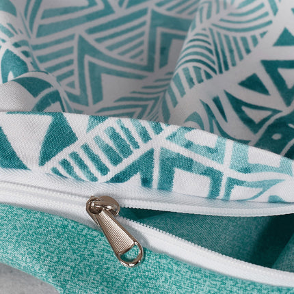 Noosa microfiber reversible quilt cover set-super king size