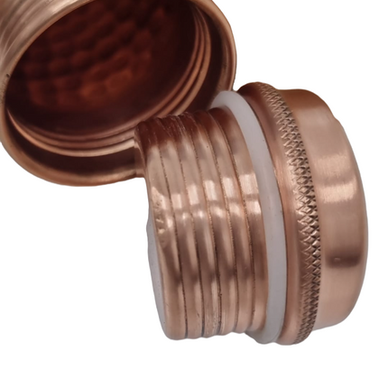 Copper Water Bottle - Hammered Finish