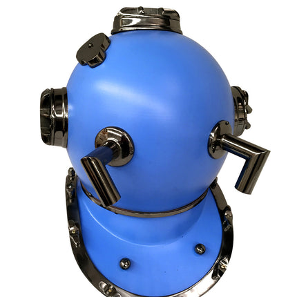 US Navy Mark V Diving Helmet – Blue