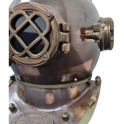 US Navy Mark V Diving Helmet – Dark Antique Finish