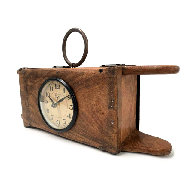 Table Clock - Recycled Brick Mould