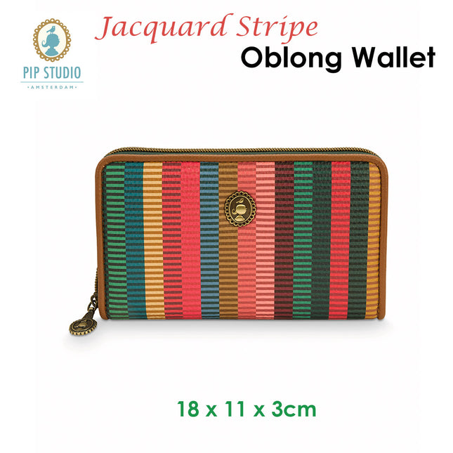 PIP Studio Jacquard Stripe Multi Oblong Wallet