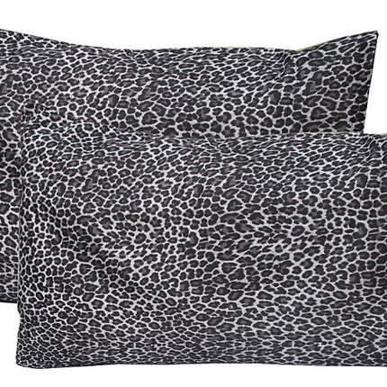 LEOPARD Standard Pillowcase x 2