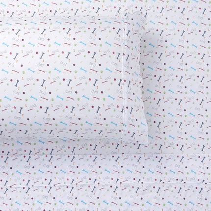Happy Kids Bones Kids Printed Sheet Set King Single