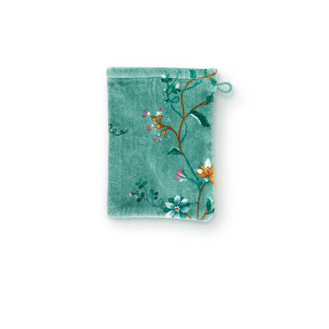 PIP Studio Les Fleurs Green Wash Mitt 16cm x 22cm